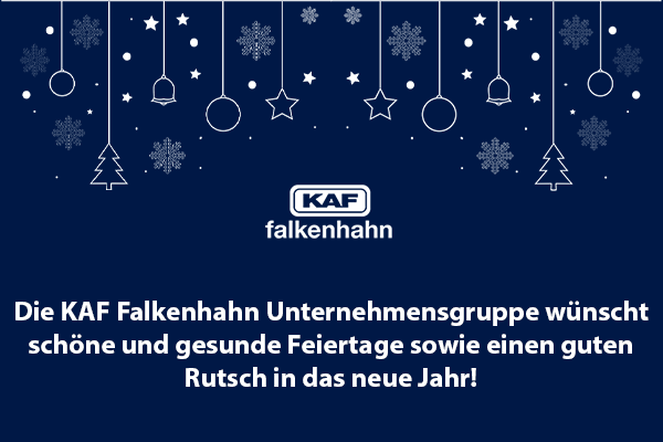 KAF Falkenhahn Weihnachtsgrüsse 2021