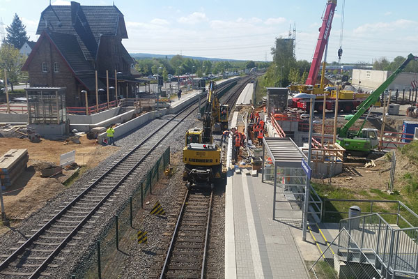 Bahnhof Meckenheim (2. Bauabschnitt)